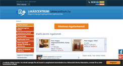 Desktop Screenshot of lakascentrum.hu